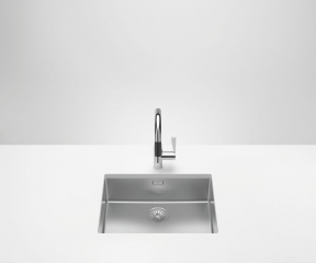 Dornbracht Einzelbecken Unterbau, Edelstahl poliert, 58 x 43 cm, 38550003-85