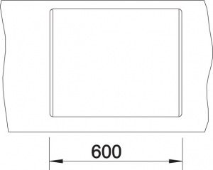 Blancodalago 6-F Silgranit PuraDur 2, flchenbndig, Farbe cafe, 515095