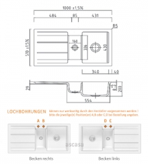 Systemceram KeraDomo GENEA 100 in Satin (matt), mit 5 Jahren Garantie