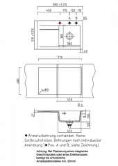 Systemceram KeraDomo STEMA 80, Farbe Titan (matt), mit 5 Jahren Garantie