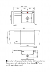 Systemceram KeraDomo STEMA 86 SL in Alu (matt), mit 5 Jahren Garantie