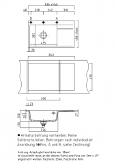 Systemceram KeraDomo STEMA 86 SL F in Alu (matt), mit 5 Jahren Garantie