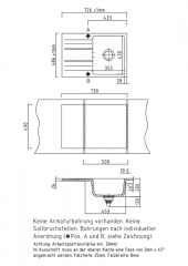 Systemceram KeraDomo GENEA 75 F, Farbe Schiefer (matt), mit 5 Jahren Garantie