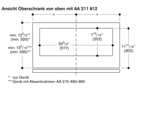 Gaggenau AA 211 812, Clean Air Plus Umluftset