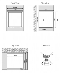 Dunavox Glance 25, Weinkhlschrank, schwarz, DAVG-25.63DB.TO. Mit 3 Jahren Garantie!