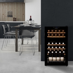 Dunavox Home 30, Weinkhlschrank, schwarz, DXFH-30.80. Mit 3 Jahren Garantie!