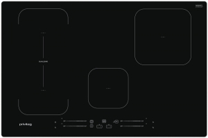 Privileg PB 89S77 AL, Induktions-Kochfeld 80 cm, Aluminiumrahmen gebrstet, mit 5 Jahren Garantie!