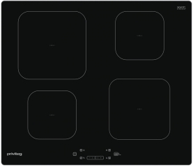 Privileg PS 15Q60 AL, Induktions-Kochfeld 60 cm, Aluminiumrahmen gebrstet, mit 5 Jahren Garantie!