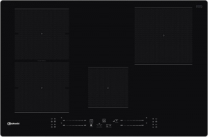 Bauknecht BS 2977F AL Induktions-Kochfeld mit Alurahmen, 77 cm, mit 5 Jahren Garantie!
