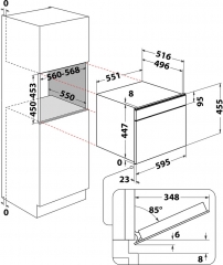 Bauknecht ECSK9 P845 PT Einbau-Kombi-Dampfgarer, mit 5 Jahren Garantie!