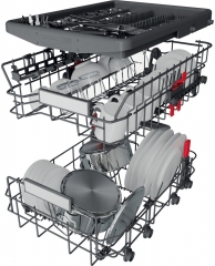 Bauknecht BSBO 3O21 PF X, Geschirrspler integrierbar, 45 cm, EEK: E, mit 5 Jahren Garantie!