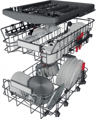 Bauknecht BSUO 3O23 PF X, Geschirrspler fr Unterbau, 45 cm, EEK: E, mit 5 Jahren Garantie!