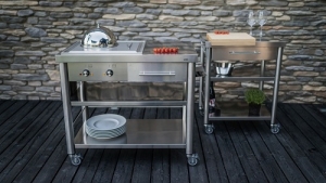 Jokodomus CUN Set Grillplatten in Gusseisen, 900361