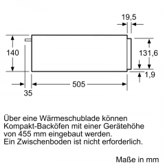 Neff N1AHA01G0, Wrmeschublade Graphite Grey, mit 5 Jahren Garantie!