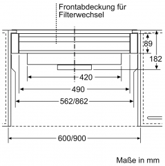 Neff CleanAir Plus Umluftmodul, Z51IXC1X6