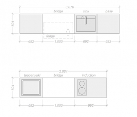 Jokodomus CUN Outdoor Khlschrank Unterbau fr Getrnkekhler, Edelstahl, EEK: G, 679176