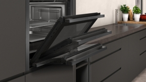 Neff B4AVM4AG0, Backofen mit CircoTherm und Added Steam, Graphite-Grey, EEK: A, MIT 7 JAHREN GARANTIE