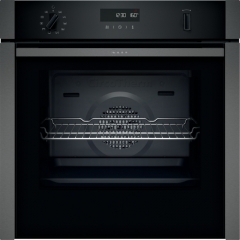 Neff B5ACH7AG0, Einbaubackofen mit Pyrolyse und Slide&Hide, Graphite-Grey, EEK: A, MIT 7 JAHREN GARANTIE