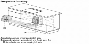 Neff Einbausatz Montageset fr abnehmbaren Lfter, Z92WWM11