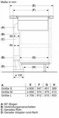 Neff T48PD7BX2, Induktions-Kochfeld mit integriertem Abzug, flchenbndig, MIT 7 JAHREN GARANTIE