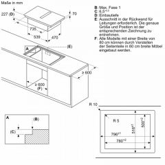 Neff T48PD7BX2, Induktions-Kochfeld mit integriertem Abzug, flchenbndig, MIT 7 JAHREN GARANTIE