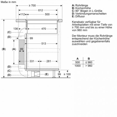 Neff T48PD7BX2, Induktions-Kochfeld mit integriertem Abzug, flchenbndig, MIT 7 JAHREN GARANTIE