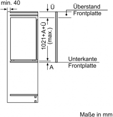 Neff KI1316DD1 N70, FreshSafe 1 Einbau-Khlschrank, 102,5 cm, EEK: D, MIT 7 JAHREN GARANTIE