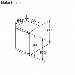 Neff KI1216DD1 N70, FreshSafe 1 Einbau-Khlschrank, 88 cm, Flex Cooling, EEK: D, 7 JAHRE GARANTIE