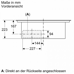 Siemens ED711HGA7, Set iQ500 Induktionskochfeld mit Dunstabzug inkl. Flachkanalbogen, mit 5 Jahren Garantie!