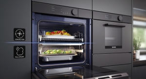 Samsung NV7B5655SDK/U1 Einbaubackofen, Pyrolyse, DualCook, Schwarz, mit 5 Jahren Garantie!