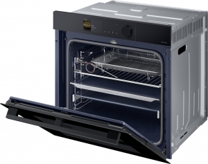 Samsung NV7B6795JDK/U1 Einbaubackofen, Pyrolyse, DualCook Flex, Schwarz, mit 5 Jahren Garantie!