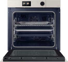 Samsung NV7B7997ADA/U1 Einbaubackofen, Pyrolyse, DualCook, Satin Beige, mit 5 Jahren Garantie!