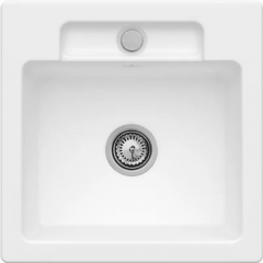 Villeroy & Boch Siluet 50 S flat, Farbe RW Stone White, Classicline