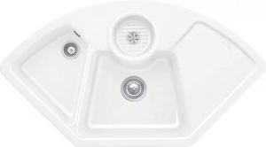 Villeroy & Boch Solo Eck, Farbe R1 Weiss alpin, Classicline