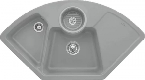 Villeroy & Boch Solo Eck, Farbe SL Stone, Classicline