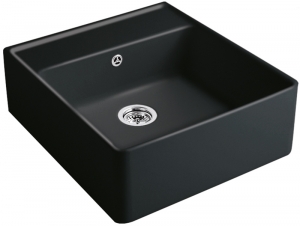 Villeroy & Boch Splstein Einzelbecken, Farbe S5 Ebony, Premiumline