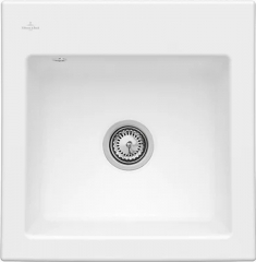 Villeroy & Boch Subway 50 S flat, Farbe RW Stone White, Classicline