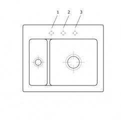 Villeroy & Boch Subway 60 XM flat, Farbe RW Stone White, Classicline