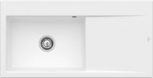 Villeroy & Boch Subway Style 60 flat, Farbe RW Stone White, Classicline, Becken links