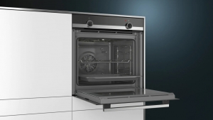 Siemens HB510ABR1, iQ100 Einbau-Backofen, 60 x 60 cm, Edelstahl/Glas, EEK A, mit 5 Jahren Garantie!