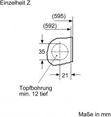 BOSCH WIW28443, Einbauwaschmaschine, 8kg, mit 5 Jahren Garantie!