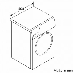 BOSCH WAV28E43, Waschmaschine, freistehend, 9kg, mit 5 Jahren Garantie!