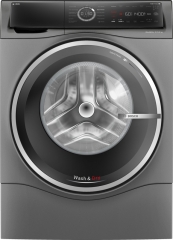 BOSCH WNC254AS0, Waschtrockner, freistehend, 10.5/6 kg, Serie 8, grau, 1400 U/min., EKK: D, mit 5 Jahren Garantie!