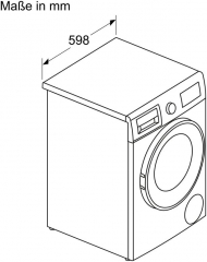 BOSCH WNA13470, Waschtrockner, freistehend, 5/8kg, mit 5 Jahren Garantie!