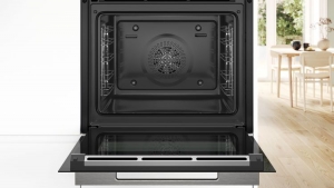 Bosch HBG7221B1, Einbaubackofen, Serie 8, Schwarz, EEK: A+, mit 5 Jahren Garantie!