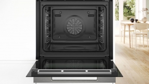 Bosch HSG7261B1, Einbaudampfbackofen, Serie 8, Schwarz, EEK: A+, mit 5 Jahren Garantie!