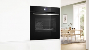 Bosch HSG7261B1, Einbaudampfbackofen, Serie 8, Schwarz, EEK: A+, mit 5 Jahren Garantie!