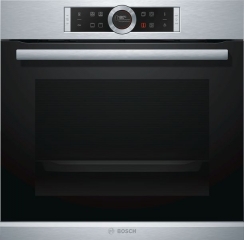 Bosch HBG632BS1, Einbaubackofen, Serie 8, schwarz, EEK: A+, mit 5 Jahren Garantie!