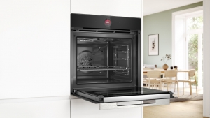 Bosch HBG7721B1, Einbaubackofen, Serie 8, Schwarz, EEK: A+, mit 5 Jahren Garantie!