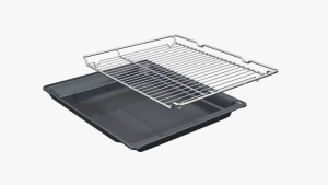 Bosch HBA171BB3, Einbau-Backofen, Serie 2, 60 x 60, Schwarz, EEK: A+, mit 5 Jahren Garantie!